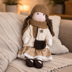 Handmade Waldorf-Inspired Cotton Doll for Creative Play