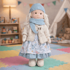 Handmade Waldorf-Inspired Cotton Doll for Creative Play