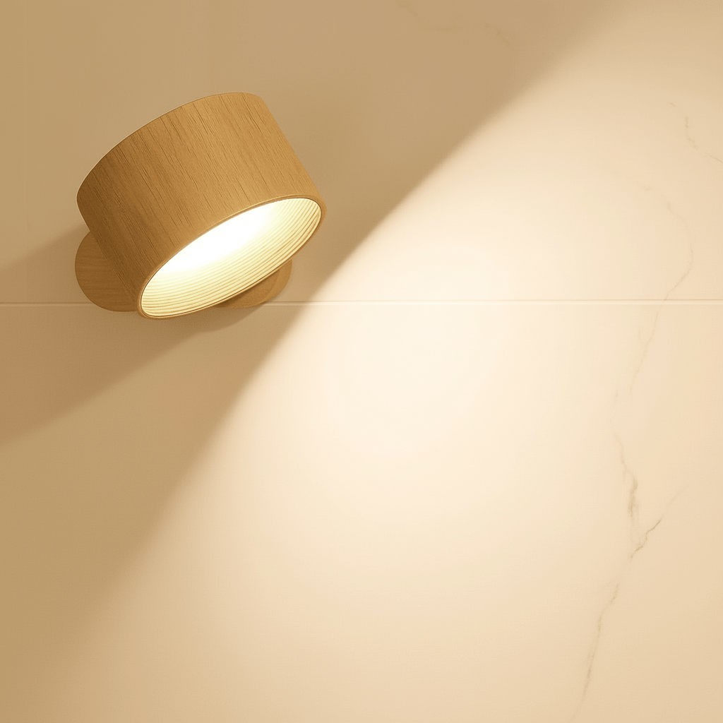 Wireless Nordic wall lamp with remote control