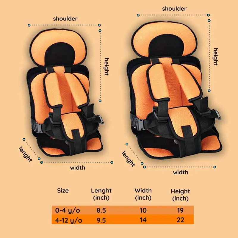SafeGuard Child Protection Car Cushion Seat For Children