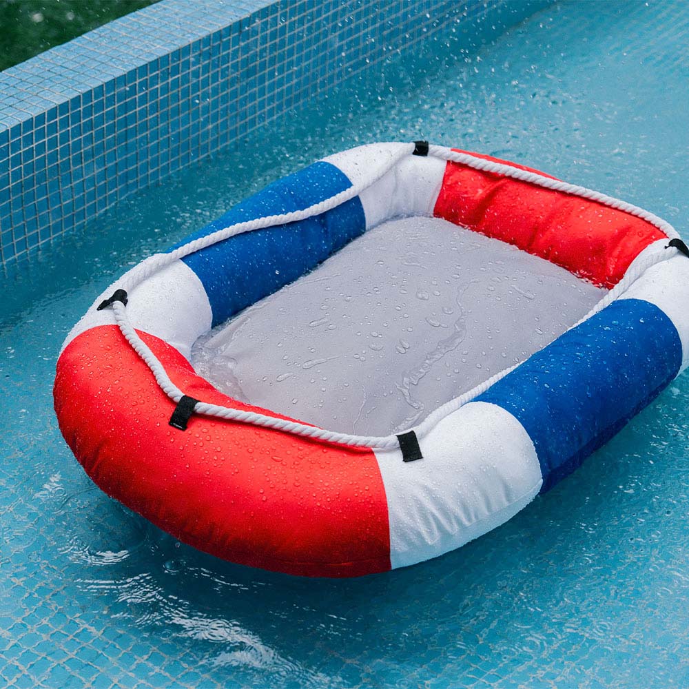 Pool Float Pet Bed for Summer Relaxation