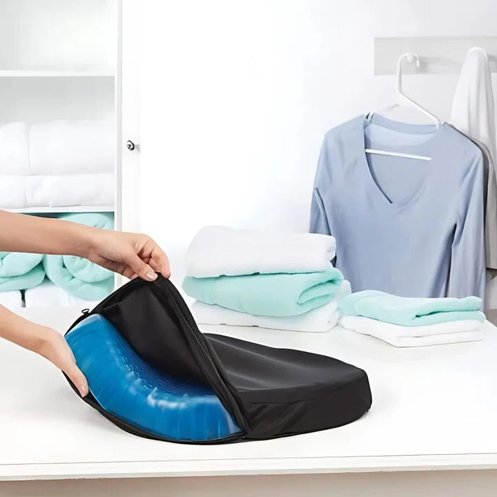 Orthopedic Gel Seat Cushion for Tailbone & Lumbar Support