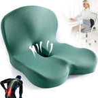 Premium memory foam cushion for posture & comfort