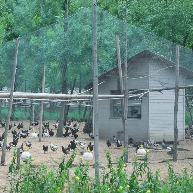 UV-Resistant Garden Netting for Deer & Bird Protection