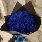 Glitter Artificial Rose, Faux Flower for Elegant Home Decor