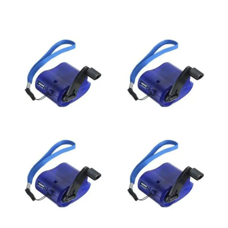 NovaCharge Portable Hand Crank Emergency Charger With USB And LED