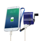 NovaCharge Portable Hand Crank Emergency Charger With USB And LED