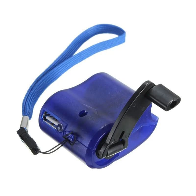 NovaCharge Portable Hand Crank Emergency Charger With USB And LED