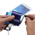 NovaCharge Portable Hand Crank Emergency Charger With USB And LED