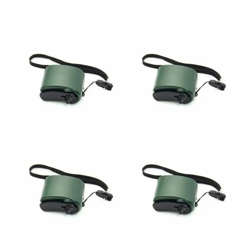 NovaCharge Portable Hand Crank Emergency Charger With USB And LED