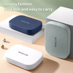 NovaCare Stainless Steel Manicure And Pedicure Set Portable Versatile Lux Storage Box