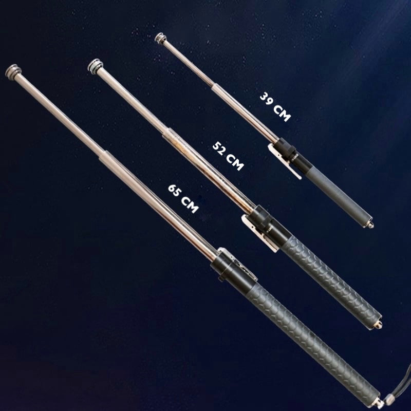 NovaStride Automatic Hiking Walking Stick Safety Trekking Pole With LED Light
