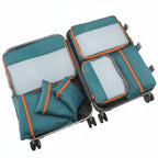 7-Piece Packing Cubes Set for Travel Organization & Space-Saving