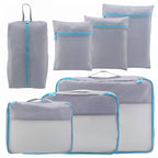 7-Piece Packing Cubes Set for Travel Organization & Space-Saving