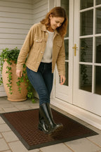 GripGuard Robust Anti-Slip Doormat for Scraping Dirt