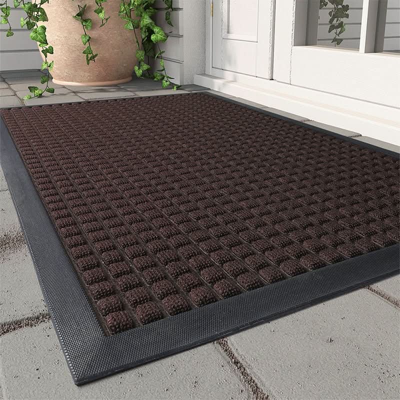 GripGuard Robust Anti-Slip Doormat for Scraping Dirt