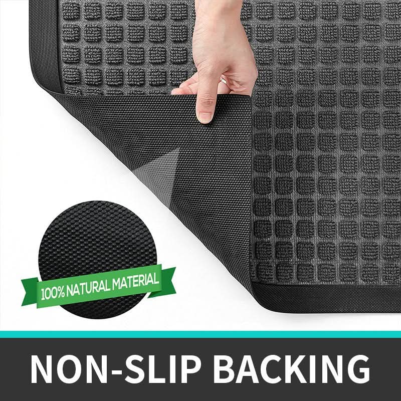 GripGuard Robust Anti-Slip Doormat for Scraping Dirt