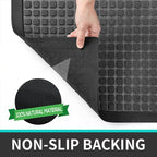 GripGuard Robust Anti-Slip Doormat for Scraping Dirt