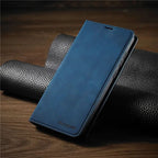 AstraTech Magnetic Leather iPhone Case With Shock Protection
