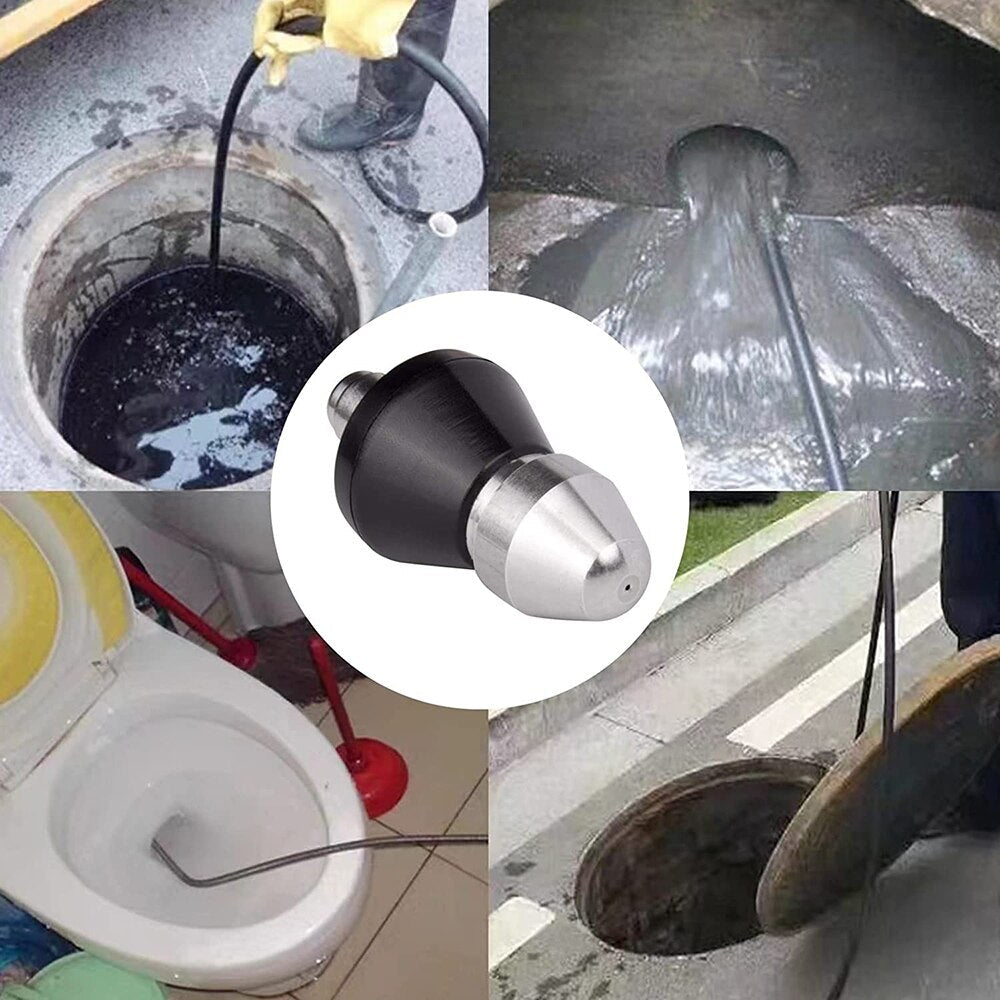 ApexJet High-Pressure Drain Jetting Nozzle For Fast Pipe Unblocking