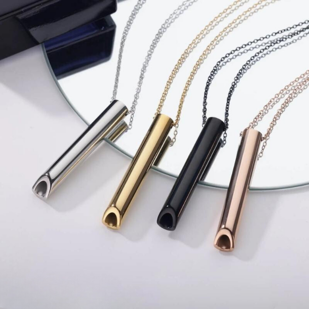BreathePath Smoking Cessation Breathing Aid Necklace