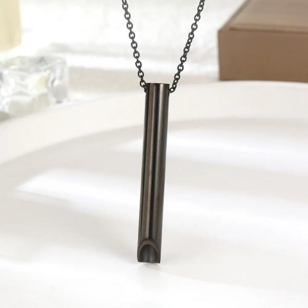BreathePath Smoking Cessation Breathing Aid Necklace