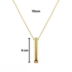 BreathePath Smoking Cessation Breathing Aid Necklace