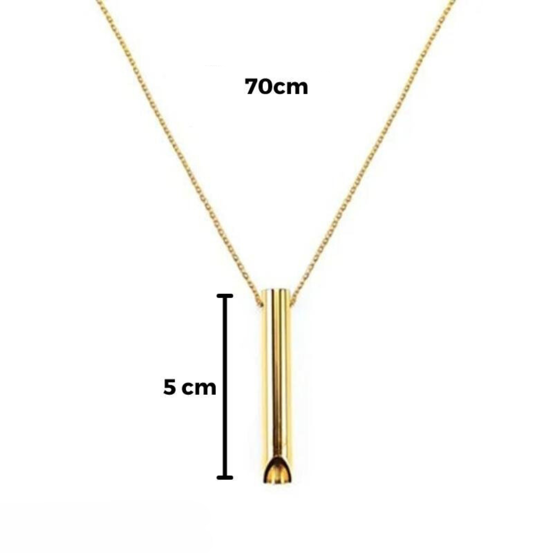 BreathePath Smoking Cessation Breathing Aid Necklace