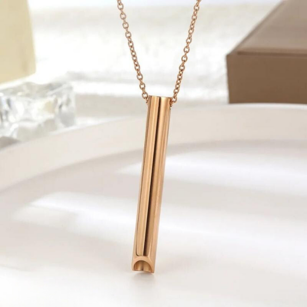 BreathePath Smoking Cessation Breathing Aid Necklace