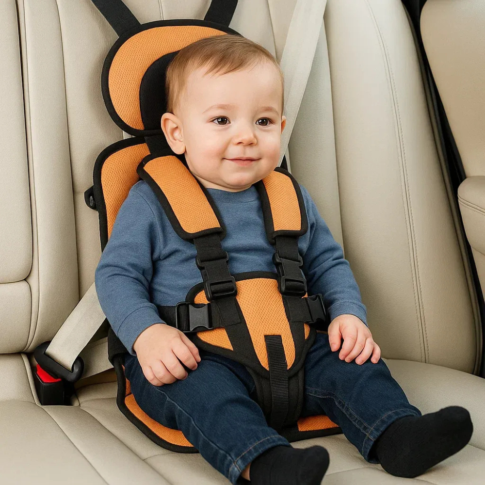 AuroraSafe Safety Seat Portable Car Seat For Ages 1 To 14