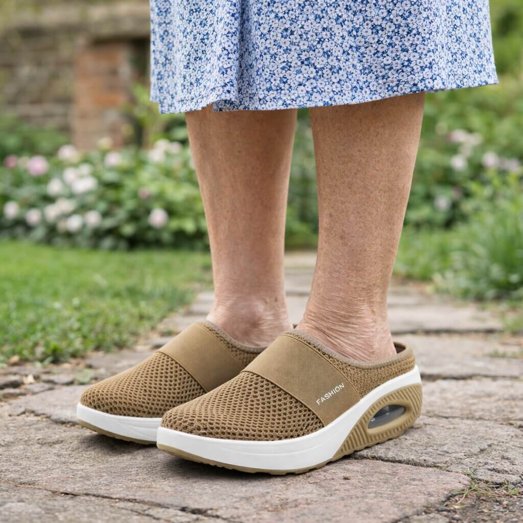 Orthopedic Slip-On Slippers for Everyday Comfort and Support
