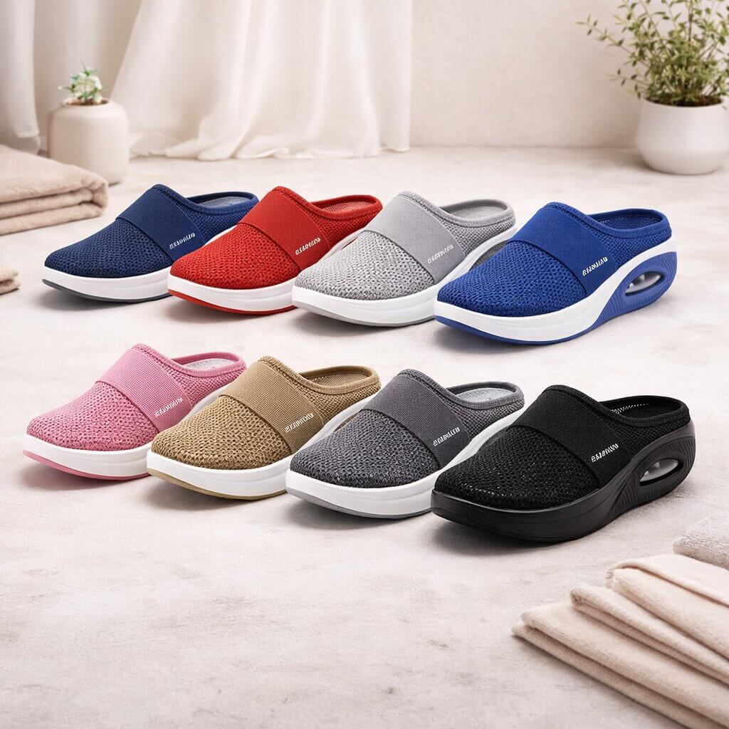 Orthopedic Slip-On Slippers for Everyday Comfort and Support