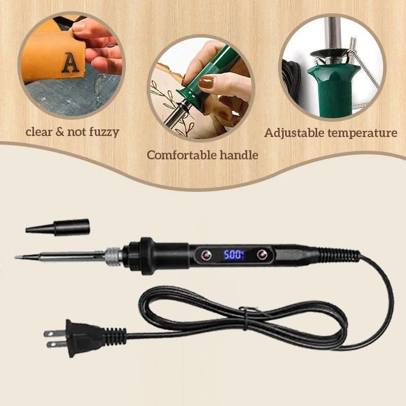 CraftMaster Pro Wood Burning And Engraving Tool Set With Adjustable Temperature