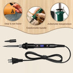 CraftMaster Pro Wood Burning And Engraving Tool Set With Adjustable Temperature