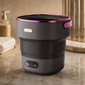 Foldable Washing Machine - 5 Wash Modes - Delicate Fabrics - 40dB - Compact & Portable