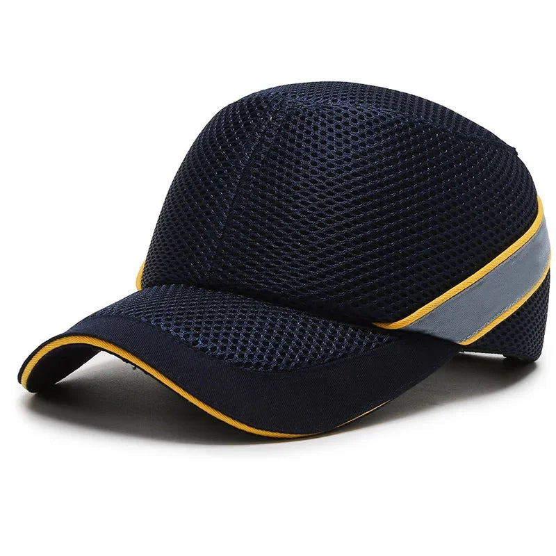 NovaGuard Red Bump Cap With Hard ABS Core For Head Protection At Home, Work, Factory