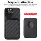NovaLink MagSafe Wallet Case IPhone Magnetic Card Holder Slim Design