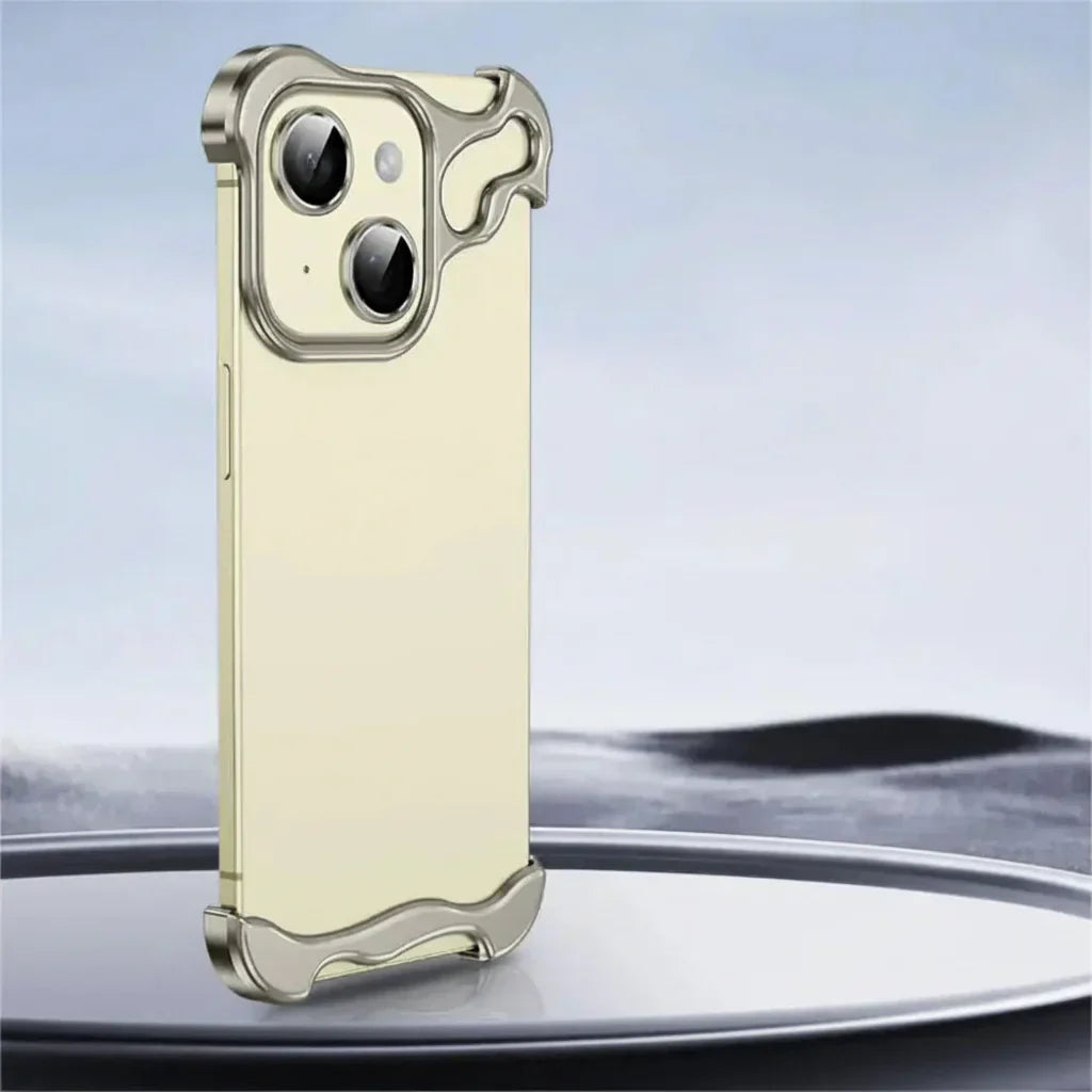 Titanium Alloy Bumper Case with Lens Protection