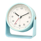 Creative Minimalist Metal Quartz Desk Alarm Clock
