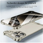 Titanium Alloy Bumper Case with Lens Protection