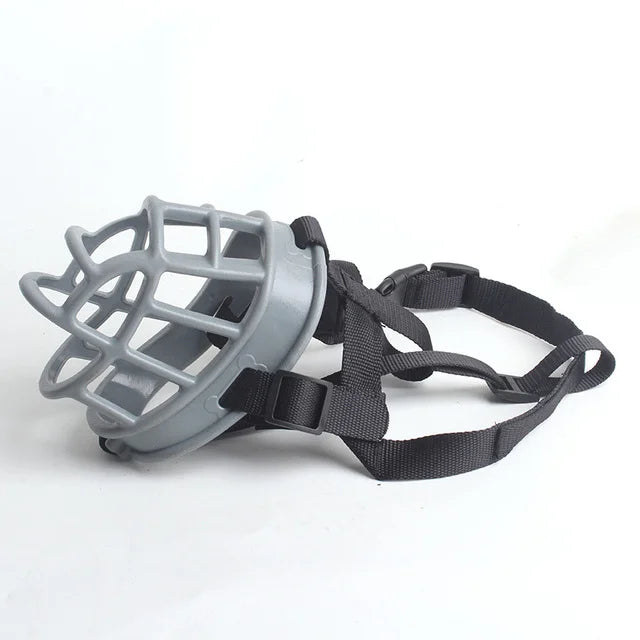 SafePaw Adjustable Silicone Dog Muzzle For Training And Anti Bite Barking Control