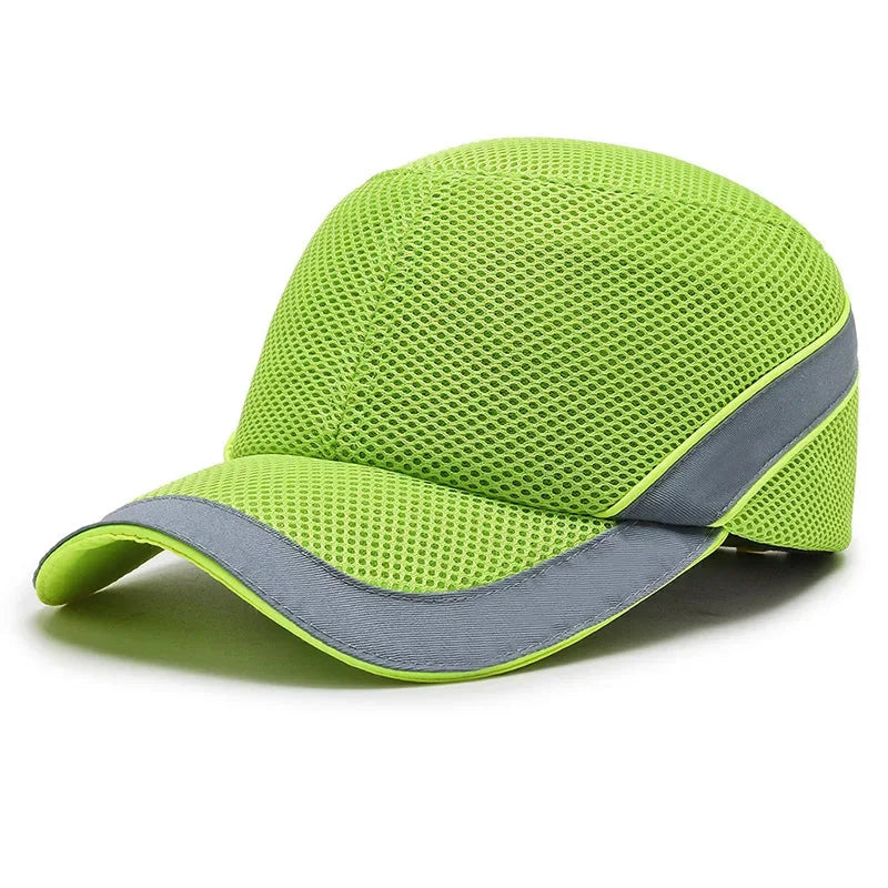 NovaGuard Red Bump Cap With Hard ABS Core For Head Protection At Home, Work, Factory
