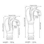 AuroraLuxHome Swan Single Handle Golden Basin Faucet