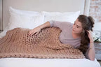 Chunky Knit Wool Blanket For Every Room, Soft And Warm, Perfect For Sofa And Bed