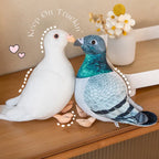 CuddleNest Pigeon Snuggly Plush Toy For Kids And Adults