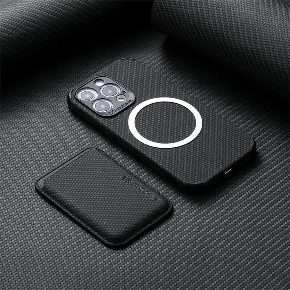 NovaLink MagSafe Wallet Case IPhone Magnetic Card Holder Slim Design