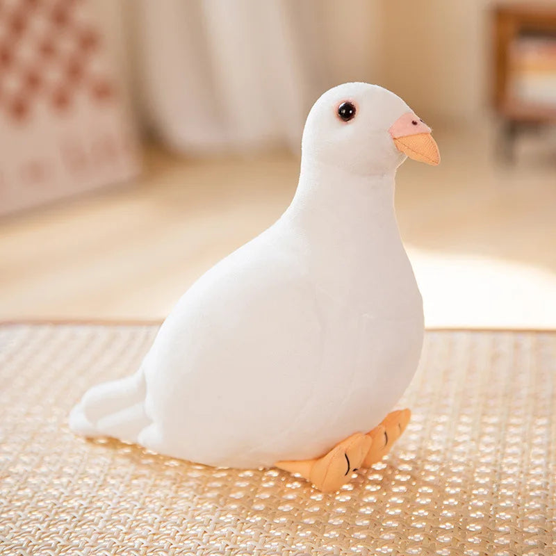 CuddleNest Pigeon Snuggly Plush Toy For Kids And Adults