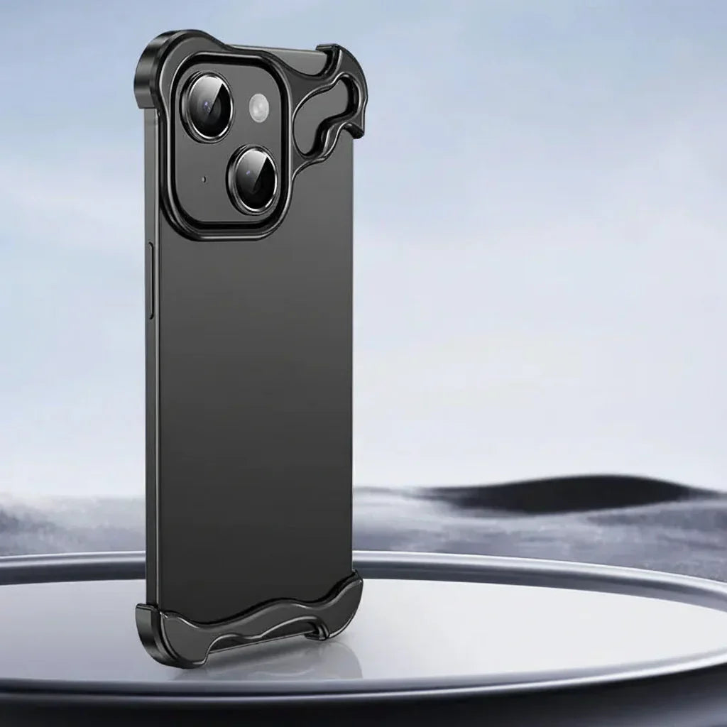 Titanium Alloy Bumper Case with Lens Protection