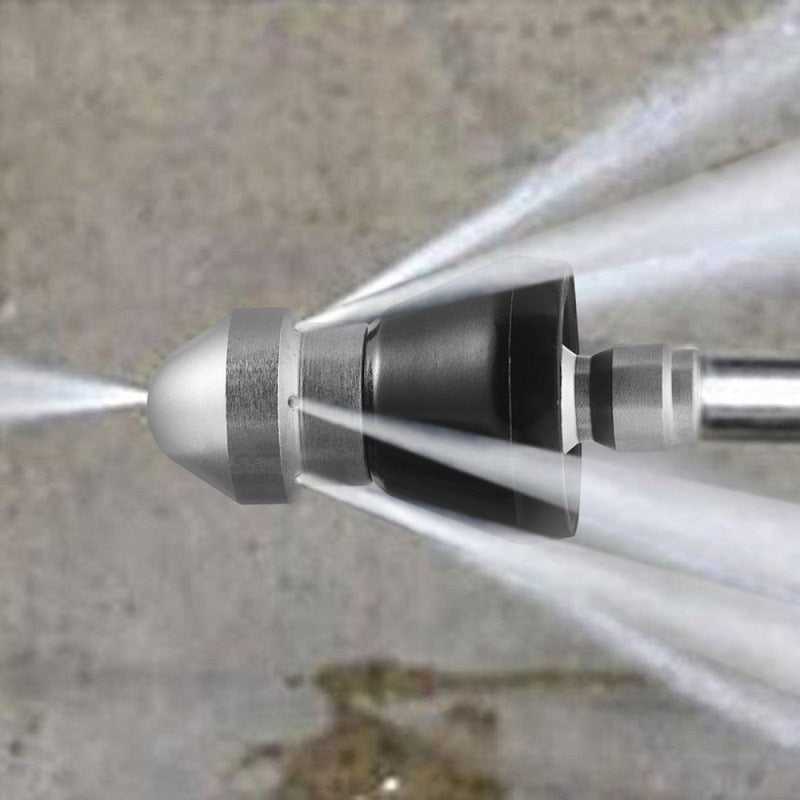 ApexJet High-Pressure Drain Jetting Nozzle For Fast Pipe Unblocking