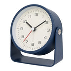 Creative Minimalist Metal Quartz Desk Alarm Clock